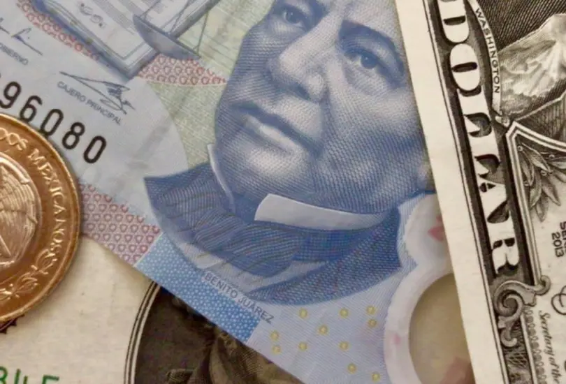 Peso mexicano logra vencer al dólar. Peso mexicano logra vencer al dólar.