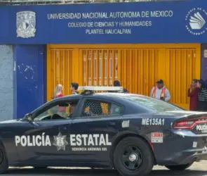 Estudiante ataca a profesor de francés con arma blanca en CCH Naucalpan