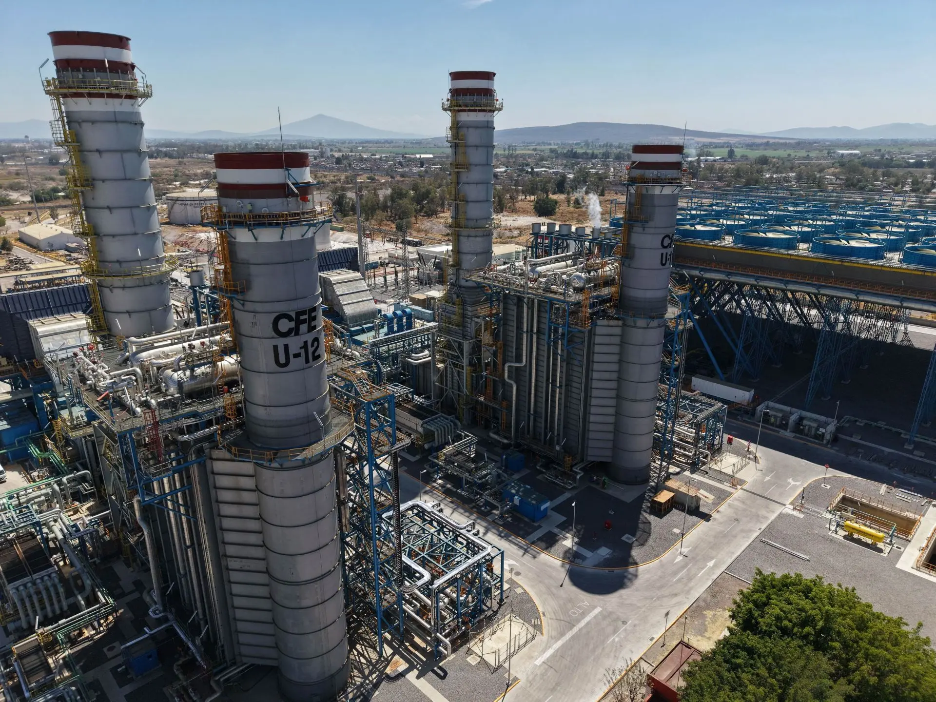 Central de Ciclo Combinado de la CFE Cuartoscuro