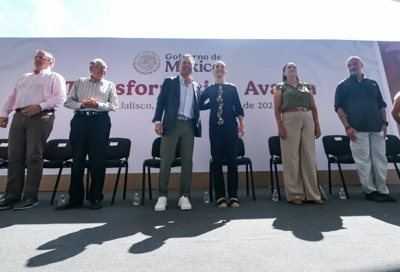 Pablo Lemus responde a abucheos en mitin de Sheinbaum