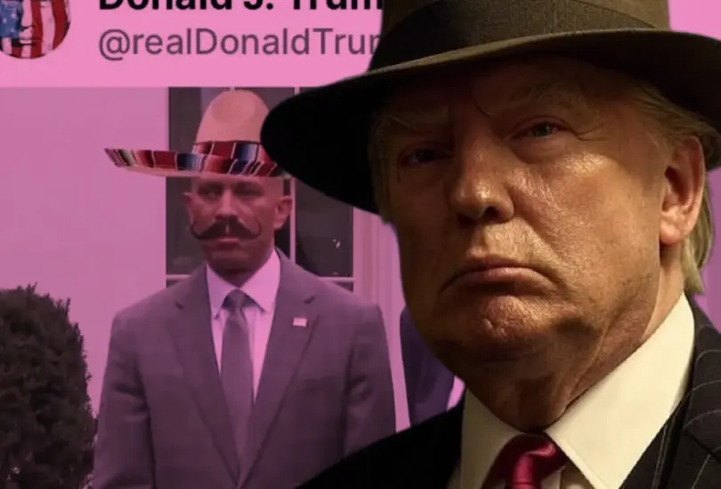 Trump usa IA con estereotipos mexicanos para atacar a opositores Trump usa IA con estereotipos mexicanos para atacar a opositores