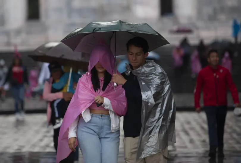 Así estarán las lluvias para hoy 1 de octubre.