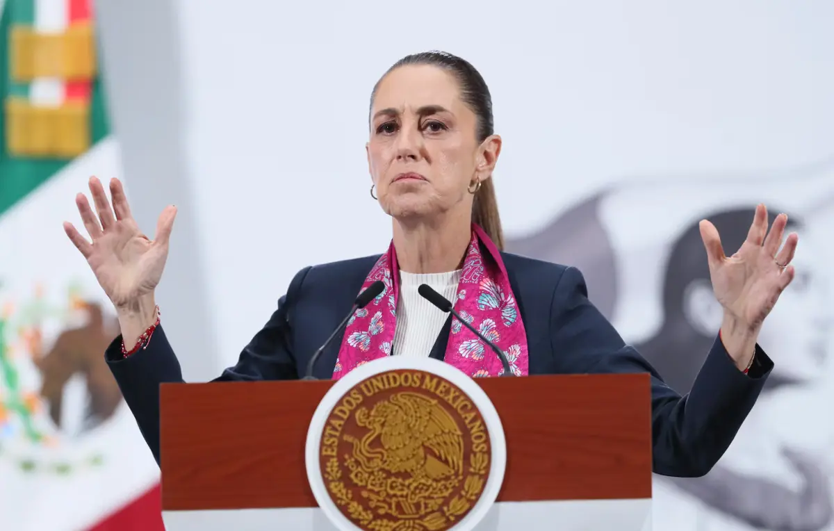 Sheinbaum criticó que Salinas Pliego fue a decir ´mentiras´ a Estados Unidos, donde también tiene deudas. Especial