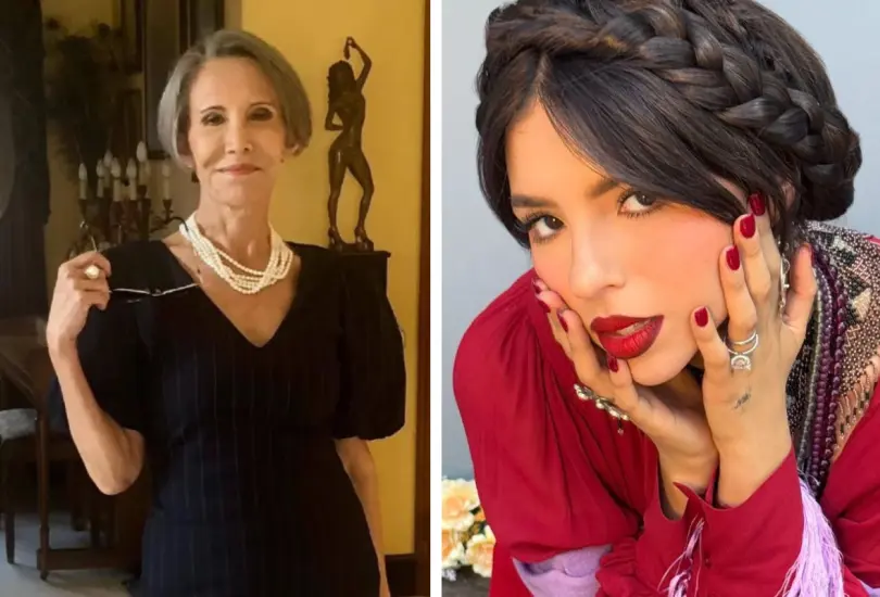 Florinda Meza y &Aacute;ngela Aguilar