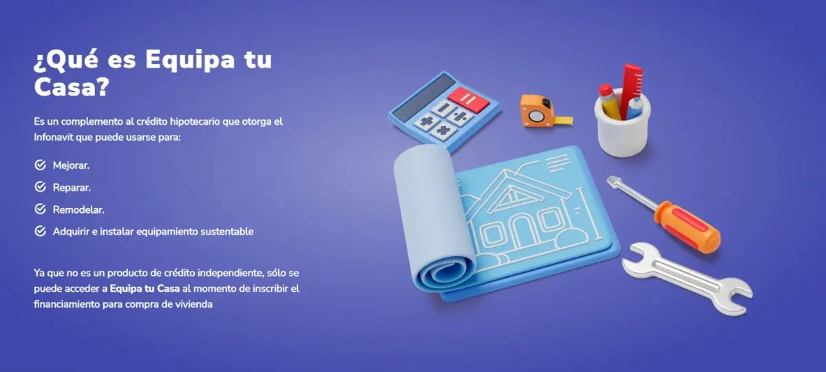 Equipa tu Casa Infonavit Captura de pantalla
