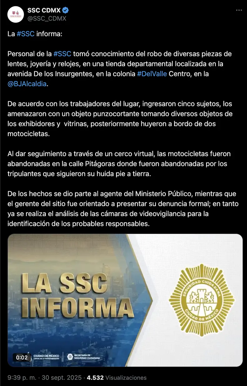 SSC-CDMX SSC-CDMX