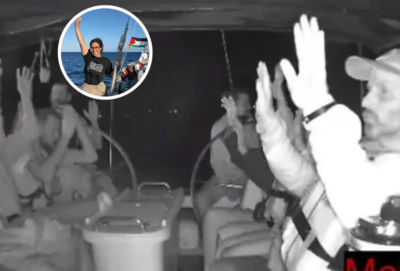 Circula video del momento exacto de la captura de mexicanos en Israel.