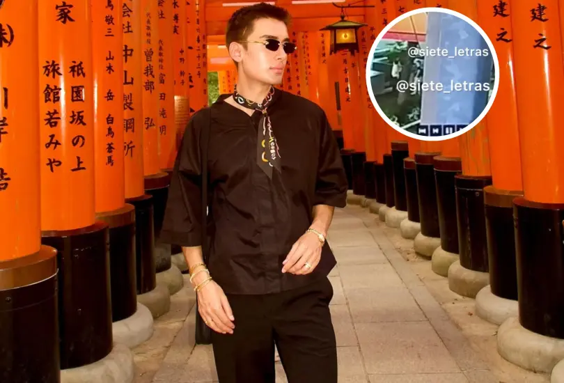 El momento del asesinato de Micky Hair.