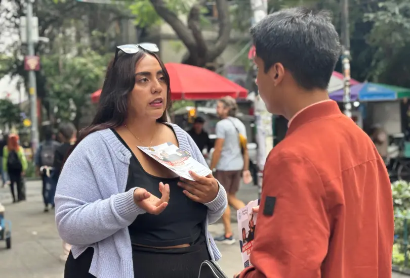 Durante cinco semanas, las juventudes seleccionadas participan en un esquema de formación intensiva.