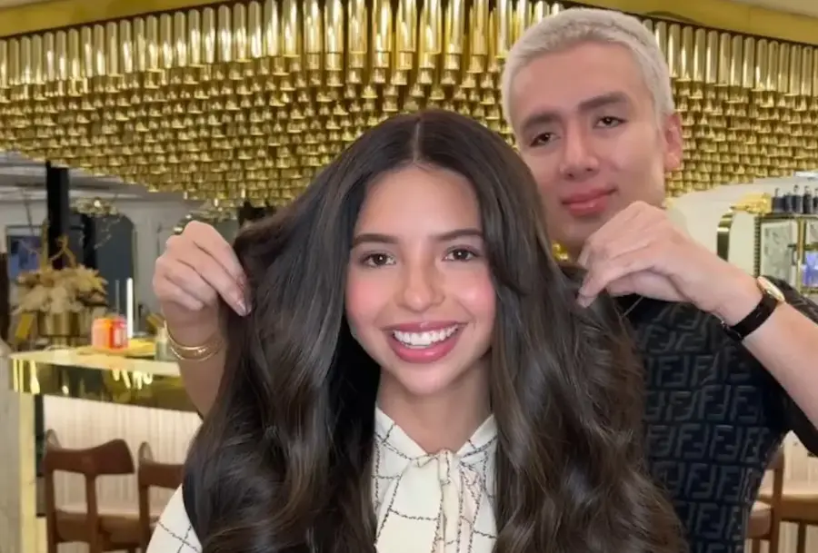 Su talento lo llevó a atender a celebridades y artistas reconocidos, entre ellos Kenia Os y Ángela Aguilar. Instagram.