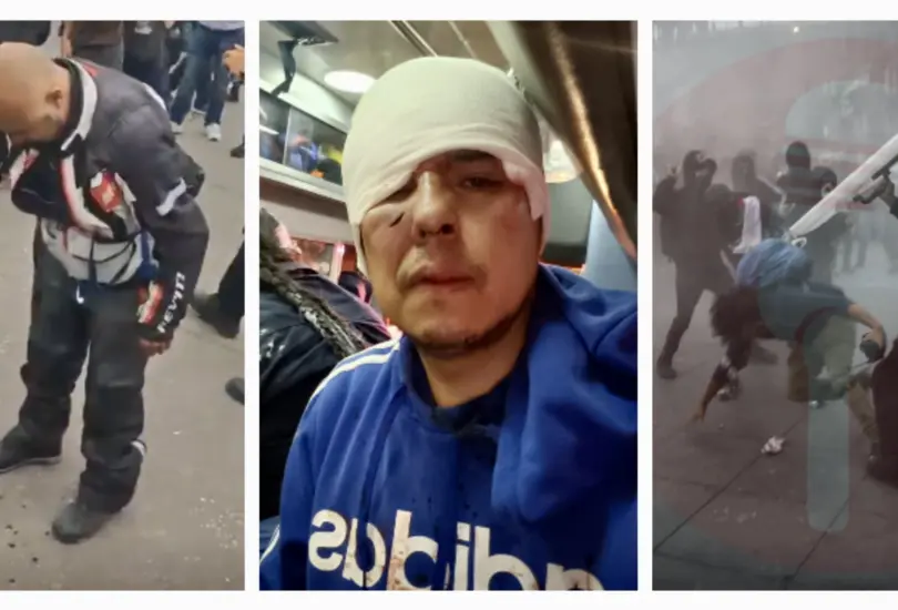 Fotoperiodistas lesionados en marcha del 2 de Octubre en CDMX