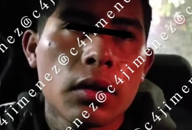 El arresto se efectuó en el municipio de Chalco, luego de varios días de investigación y seguimiento.