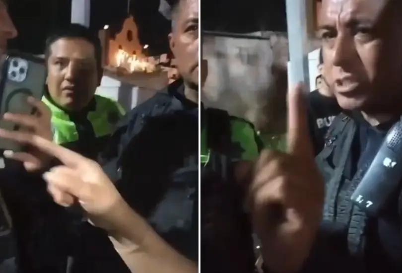 Los oficiales habr&iacute;an consumido alimentos y posteriormente se negaron a cubrir el pago.