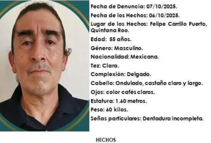 Reportan desapareciión de Elbar Rodolfo, maestro de Conalep