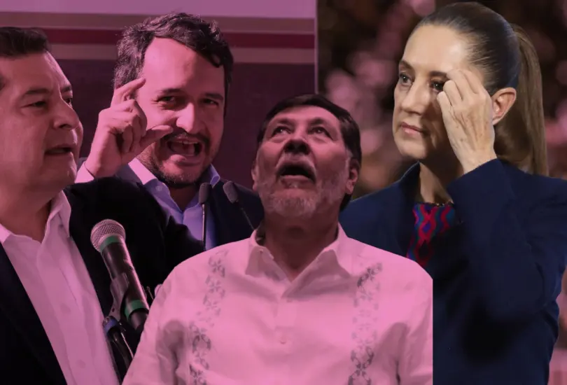 Sheinbaum se deslinda; Noroña, Armenta y Andy mantienen excesos