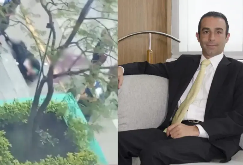 Un joven de 18 años disparó contra el abogado David Cohen en Ciudad Judicial. Un joven de 18 años disparó contra el abogado David Cohen en Ciudad Judicial.