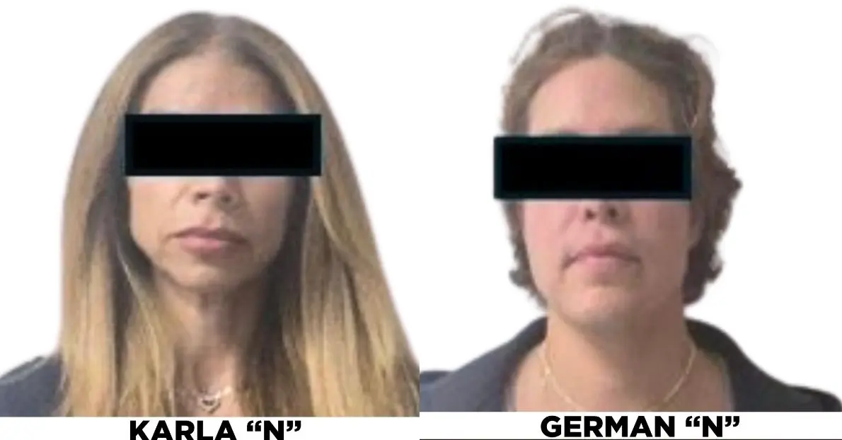 En consecuencia, Karla y Germán "N" podrán continuar su proceso fuera del penal, aunque bajo estrictas condiciones. FGR.