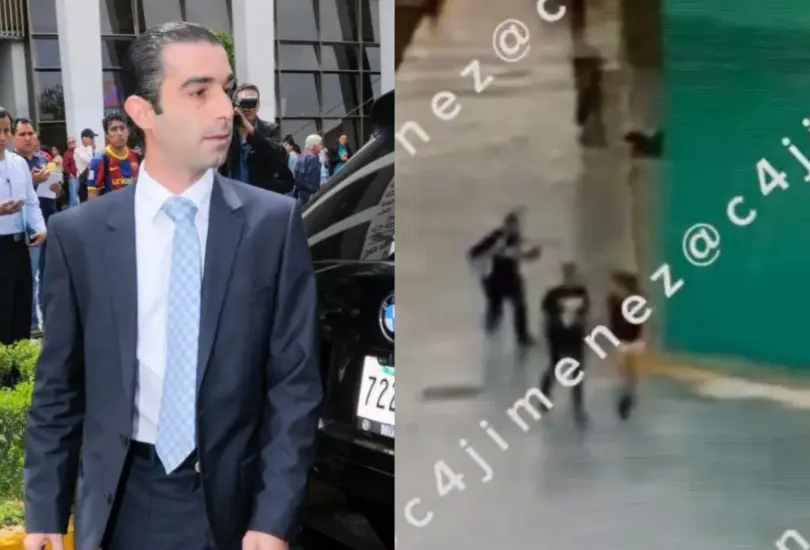 Así fue el asesinato de David Cohen en Ciudad Judicial en la CDMX. Así fue el asesinato de David Cohen en Ciudad Judicial en la CDMX.
