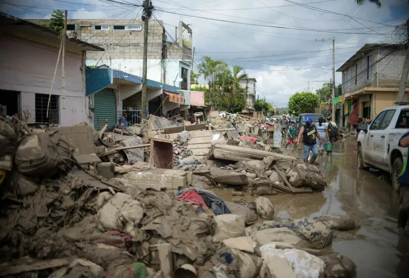 Poza Rica tras la tragedia de octubre.