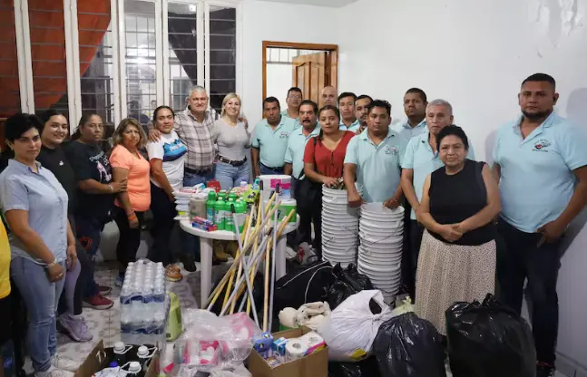 El político aseguró que tanto él como las personas que lo acompañaban se encuentran a salvo, aunque reconoció que el suceso generó temor y nerviosismo entre los voluntarios. X.