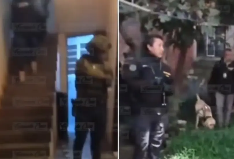 El operativo se realizó en un predio contiguo al taller de torno propiedad de Gabriel "N", uno de los detenidos por la desaparición de Kimberly. El operativo se realizó en un predio contiguo al taller de torno propiedad de Gabriel "N", uno de los detenidos por la desaparición de Kimberly.