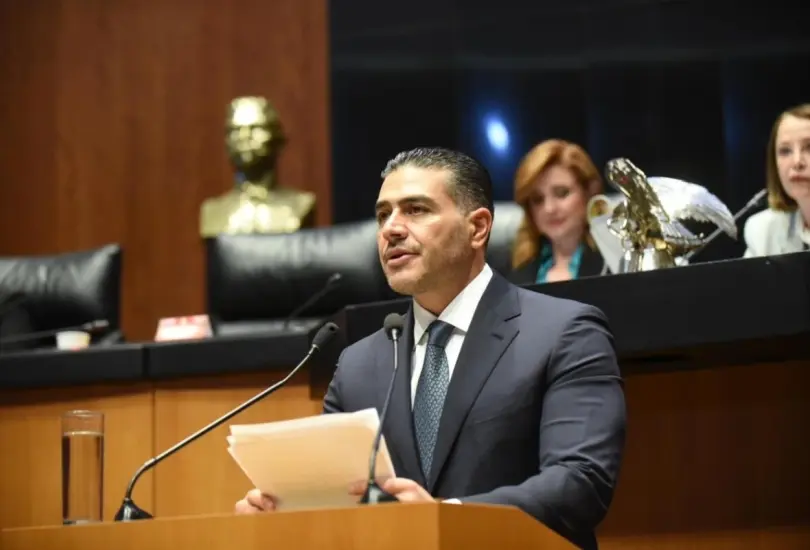 Omar García Harfuch presenta resultados de estrategia de seguridad en el Senado de la República. Omar García Harfuch presenta resultados de estrategia de seguridad en el Senado de la República.