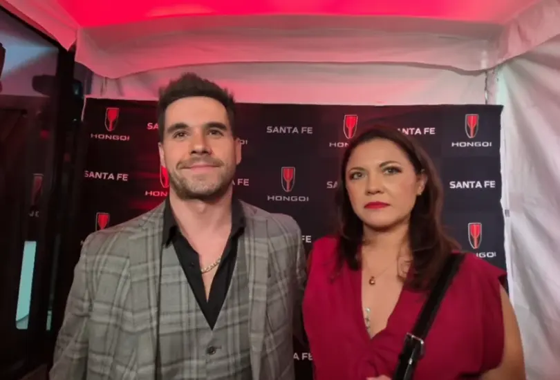 Eleazar Gómez y su novia Miriam García Eleazar Gómez y su novia Miriam García