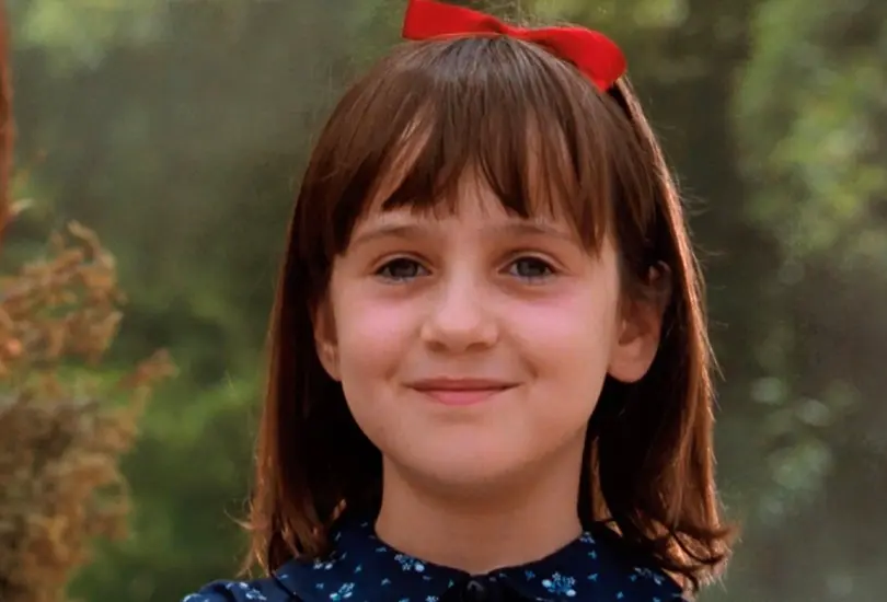 Mara Wilson saltó a la fama cuando tenía 8 años de edad al protagonizar la película Matilda.