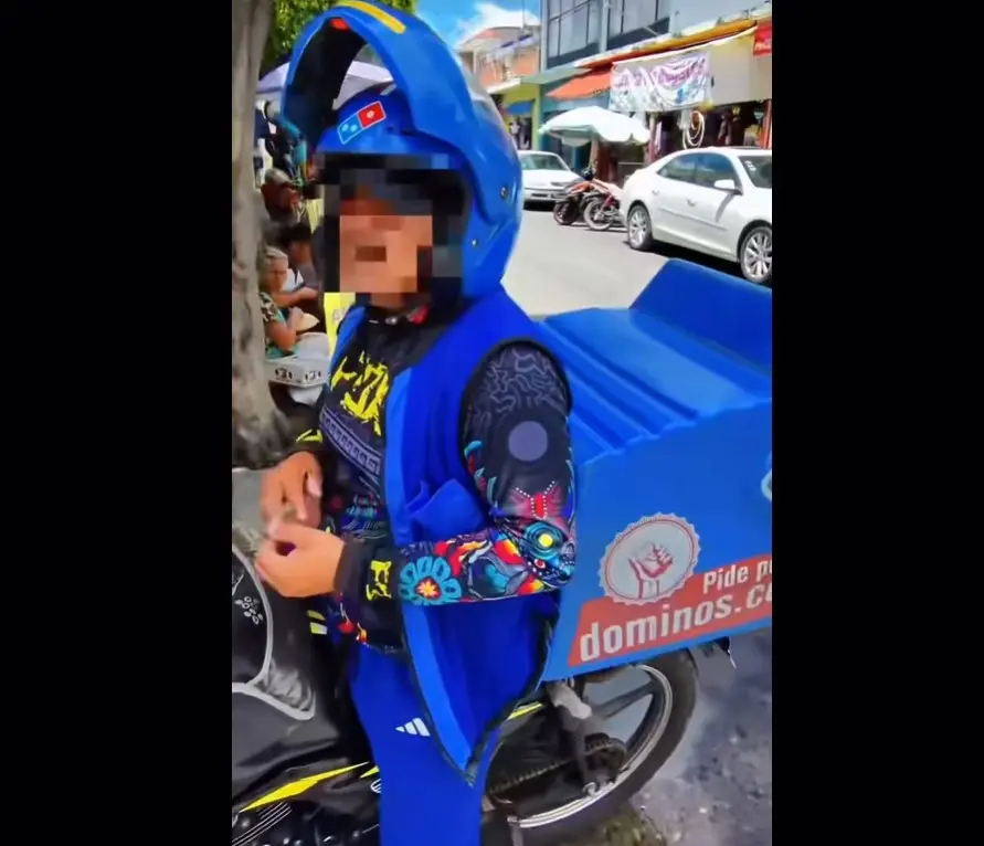 Falso repartidor de Domino's TikTok