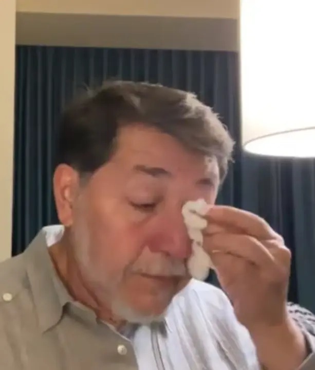 El senador retomó las declaraciones de la presidenta Claudia Sheinbaum Pardo, quien calificó como genocidio los ataques contra Palestina. Captura de pantalla.