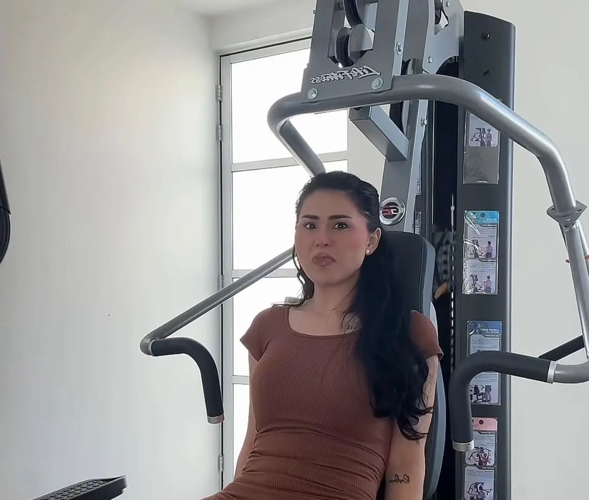 Además, adaptó otra de las habitaciones para convertirla en su gimnasio.