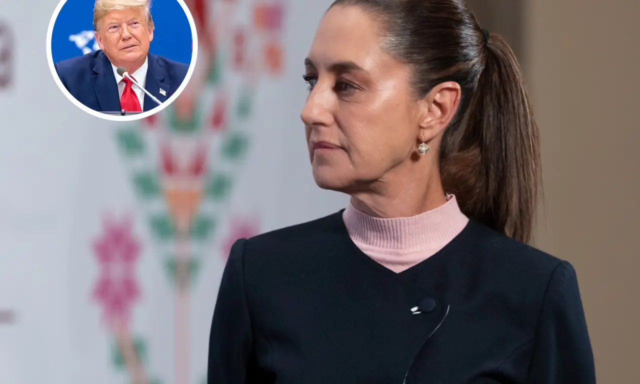  La presidenta habló sobre la cancelación de los vuelos del AIFA a EE.UU. 