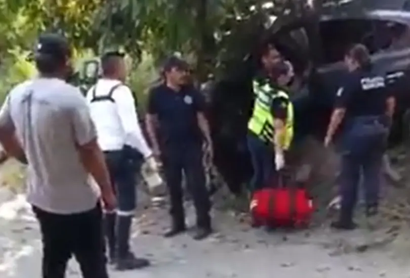 Mujer y su bebé sobreviven tras ser embestidos por un tren Mujer y su bebé sobreviven tras ser embestidos por un tren